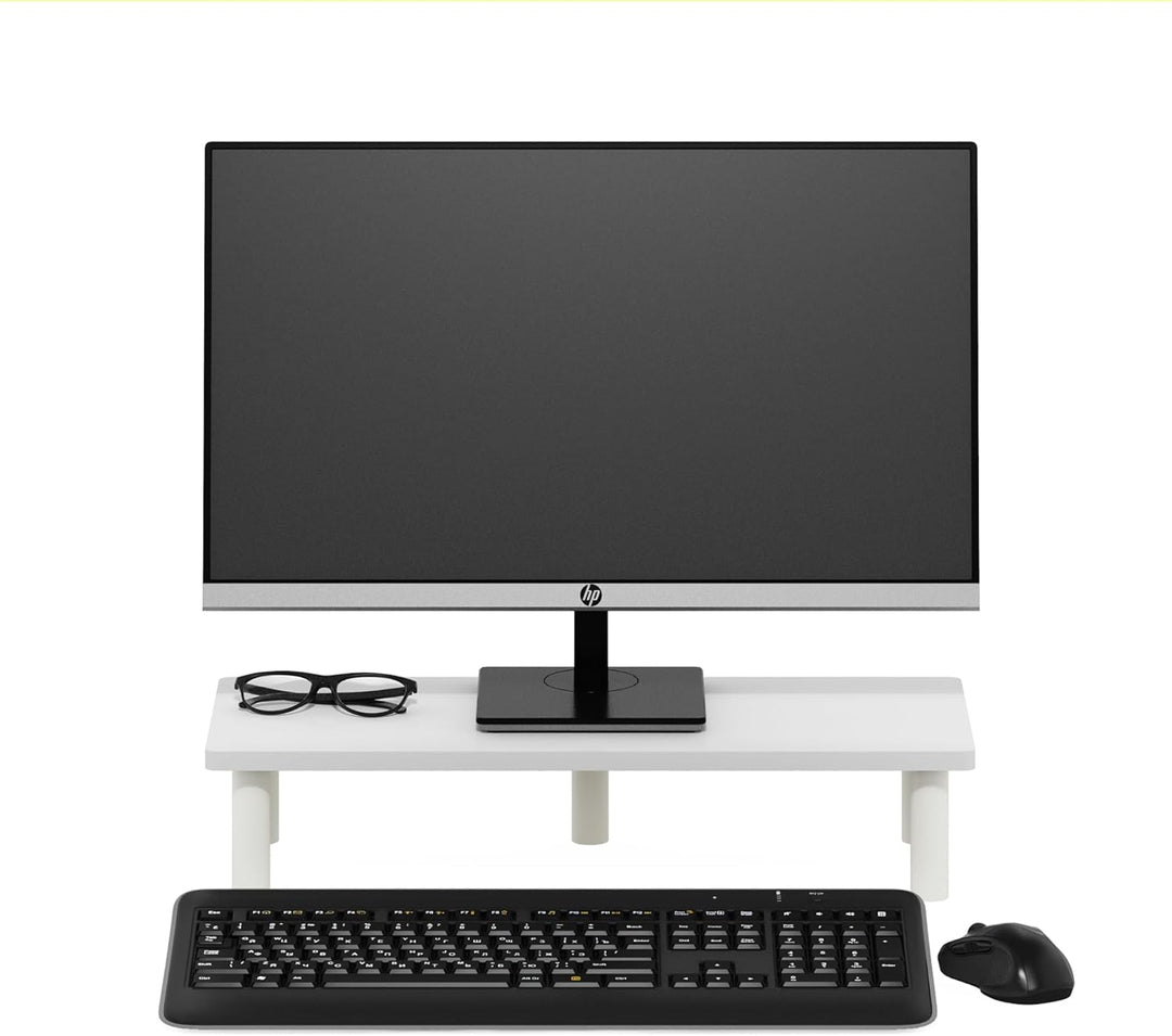 Furinno Turn-N-Tube Monitorständer, Weiss/Weiss, Weiss/Weiss