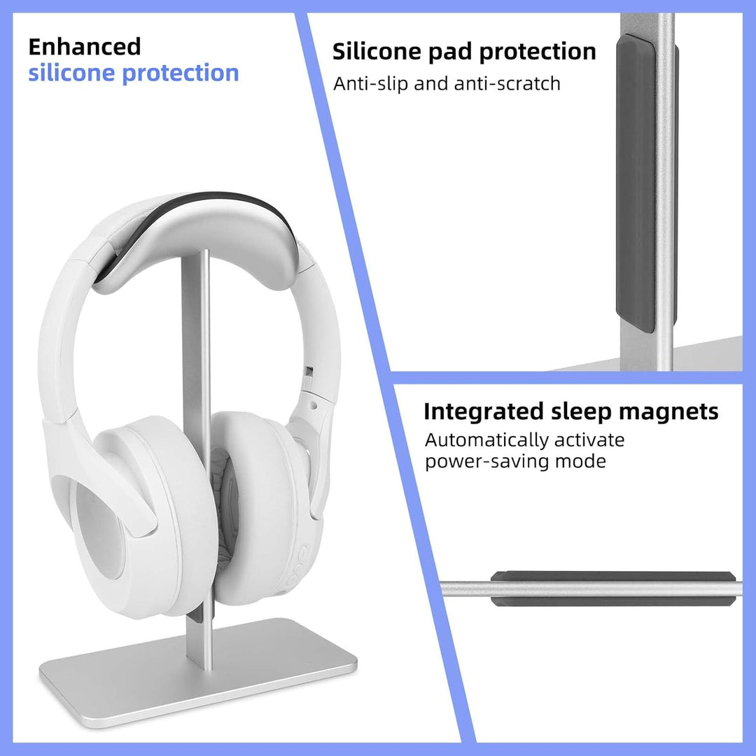 Gosknor Kopfhörerständer für Airpods Max, Headset-Halter mit Schlafmodus Moderner Stil Ohrhörerständ