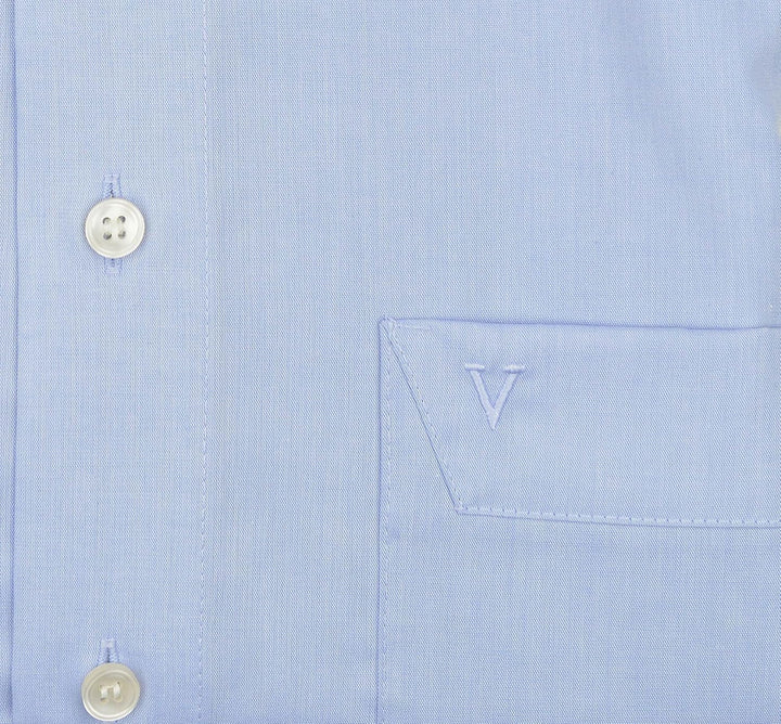 MARVELiS-Hemd MODERN-FIT (Slim-Fit) 4704-69-11 h.blau Extra langer Arm 47 Grosse Grössen 11-hellblau