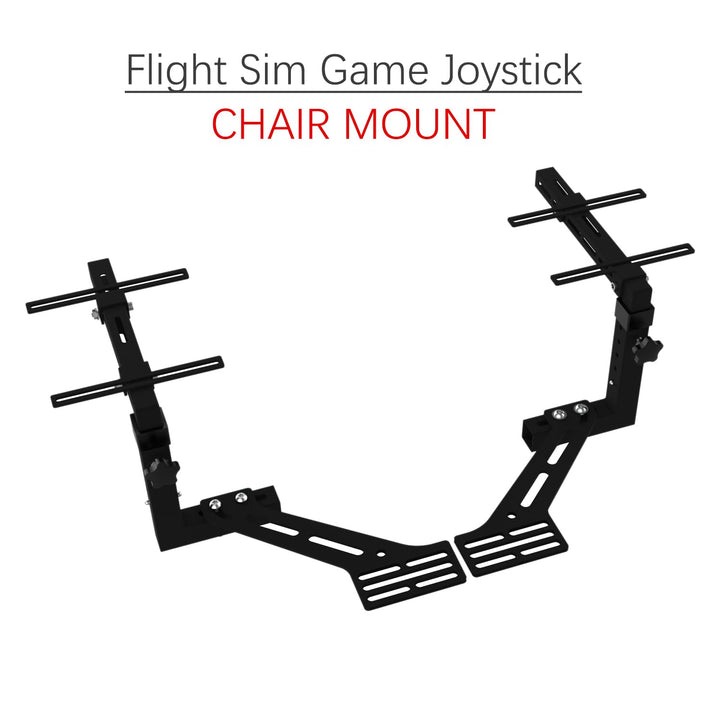 EG STARTS 2 Set Stuhlhalterungen Flight Sim Game Hotas Joystick Halterung für Logitech X52 X56 Rhino