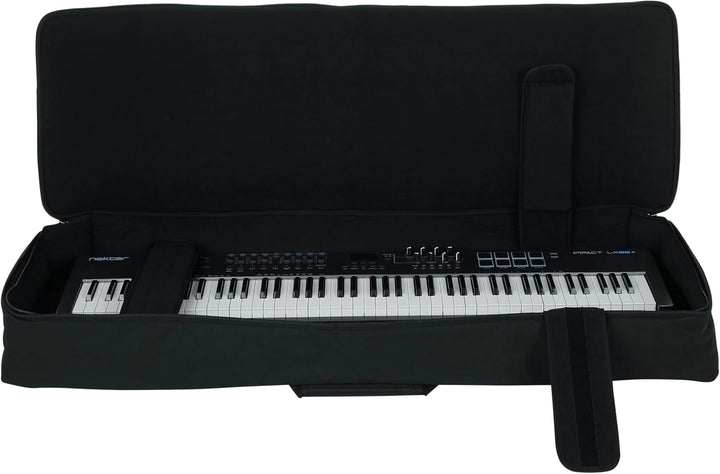 Gator Cases GKB Serie gepolsterte Keyboard-Gigbag für Keyboards mit 88 Tasten (GKB-88), Schwarz 88 S