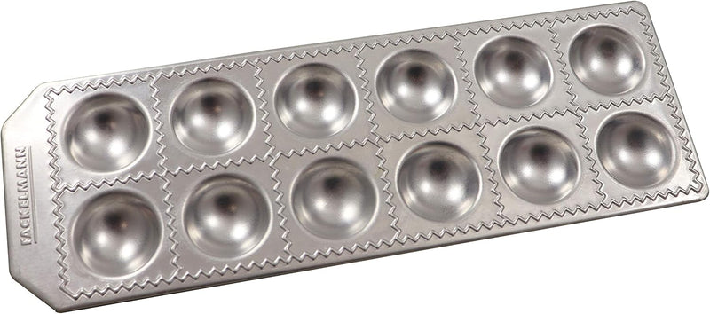 Fackelmann 40926 hausgemachte Ravioli, runde Form für 12 Abdrücke. 34 x 11,5 x 2 cm, Sybaris, (Farbe
