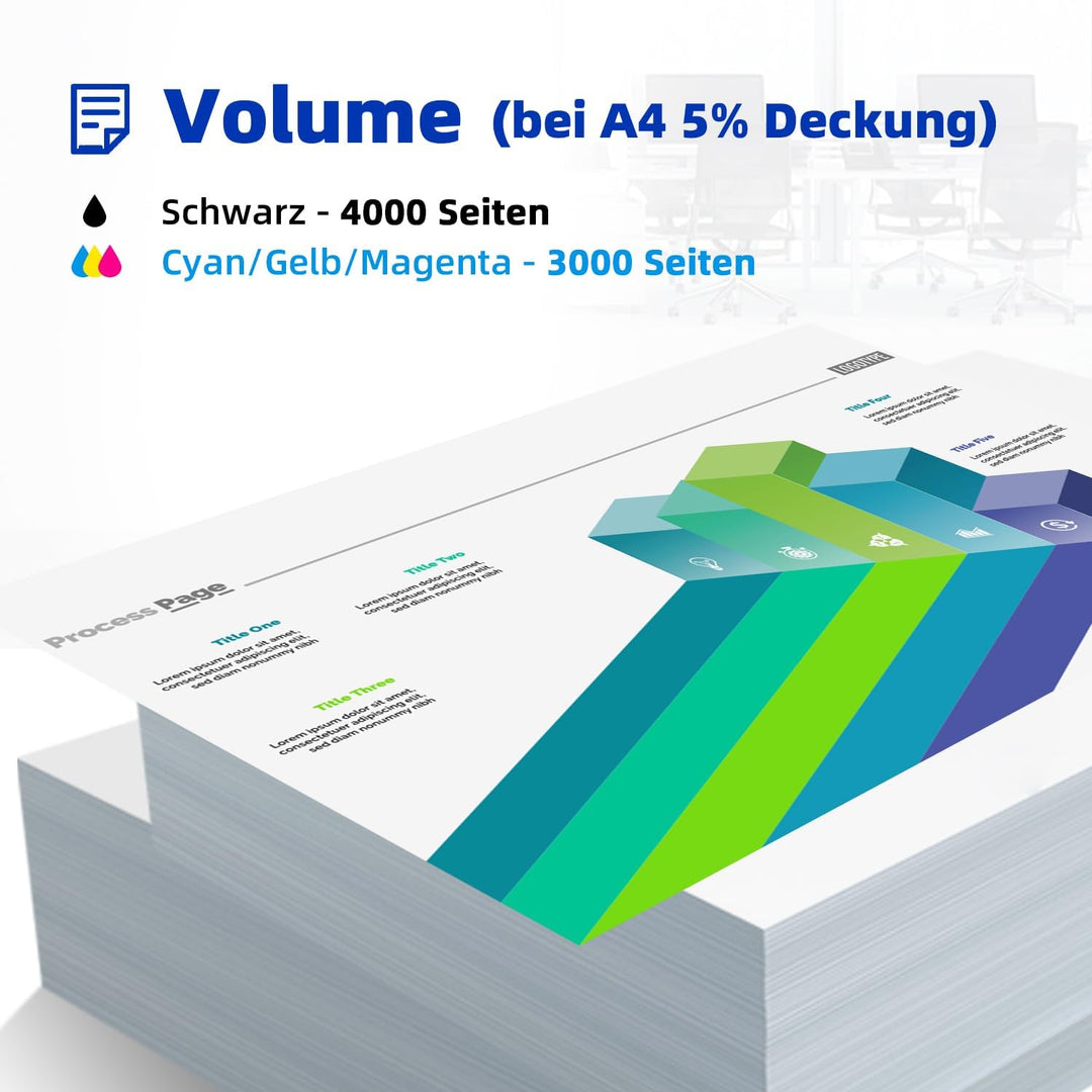 Koala TK5240 Toner Kompatible Tonerkartuschen Ersatz für Kyocera TK-5240 TK-5240K TK-5240C TK-5240M