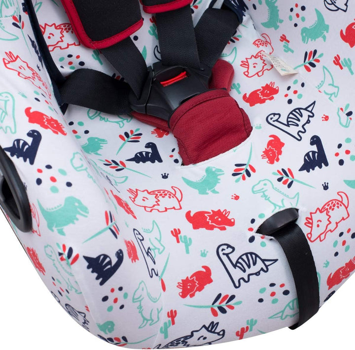 JYOKO Kids Bezug kompatibel mit Bébé Confort Axiss (Dino Party), Dino Party