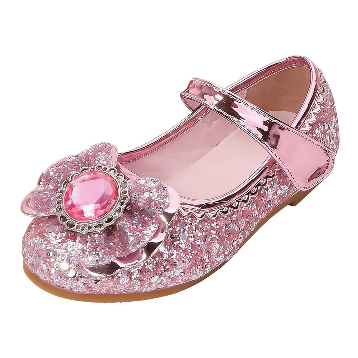 FStory&Winyee Mädchen Prinzessin Schuhe Kinder ELSA Sandalen Partei Glitzer Kristall Schuhe Mädchen