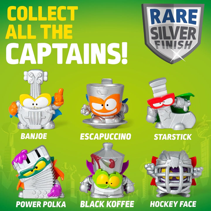 Superthings KAZOOM Power Mission – One Pack – Box mit 25 Umschlägen mit Sammelfiguren Jeder Beutel e