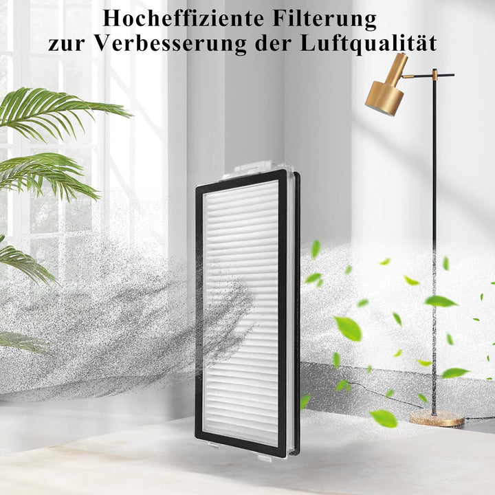 HEPA-Filter kompatibel mit Roborock Qrevo Master/Qrevo Slim/Saros Z70 Saugroboter, nicht für Roboroc