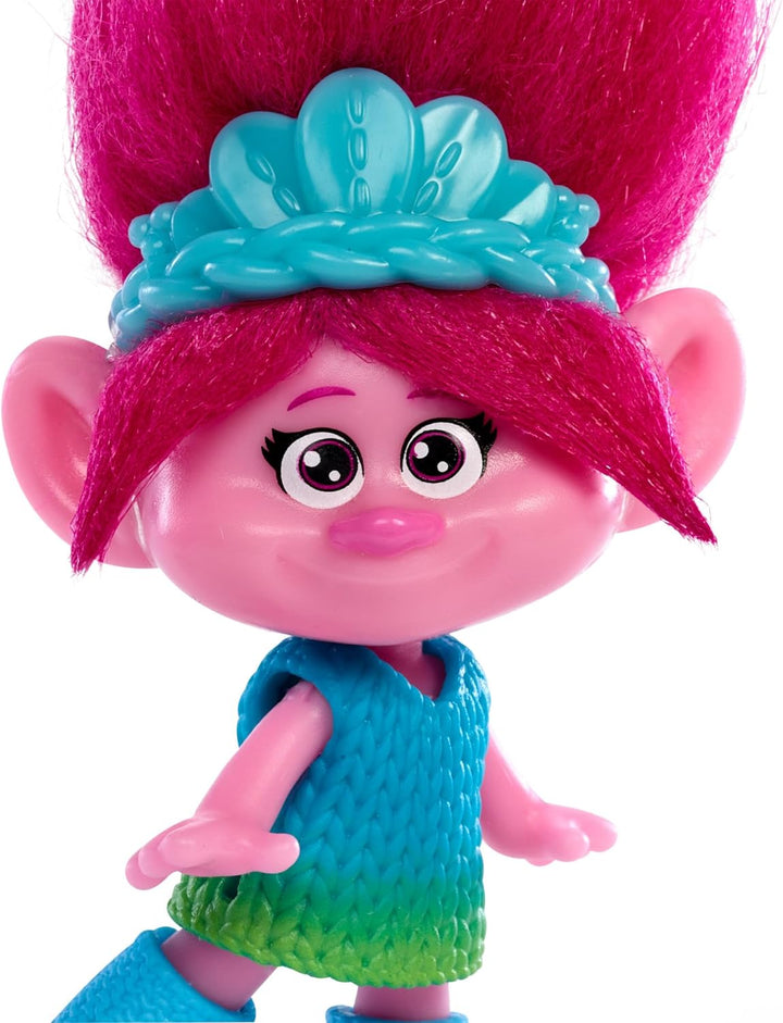 DREAMWORKS TROLLS Gemeinsam Stark - Haarige Überraschung Set mit 7 beliebten Figuren, inklusive Köni