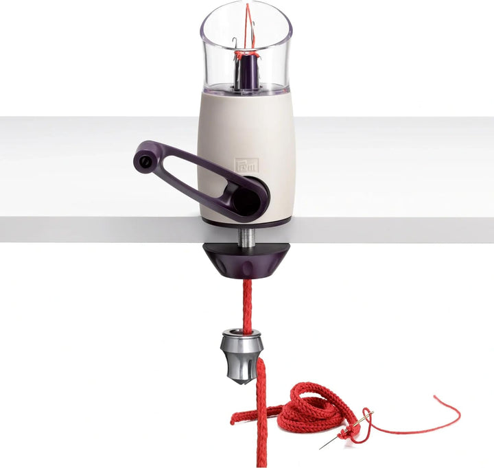 Prym 624181 Comfort Twist Strickmühle, Violett Weiss, One Size Single, Single