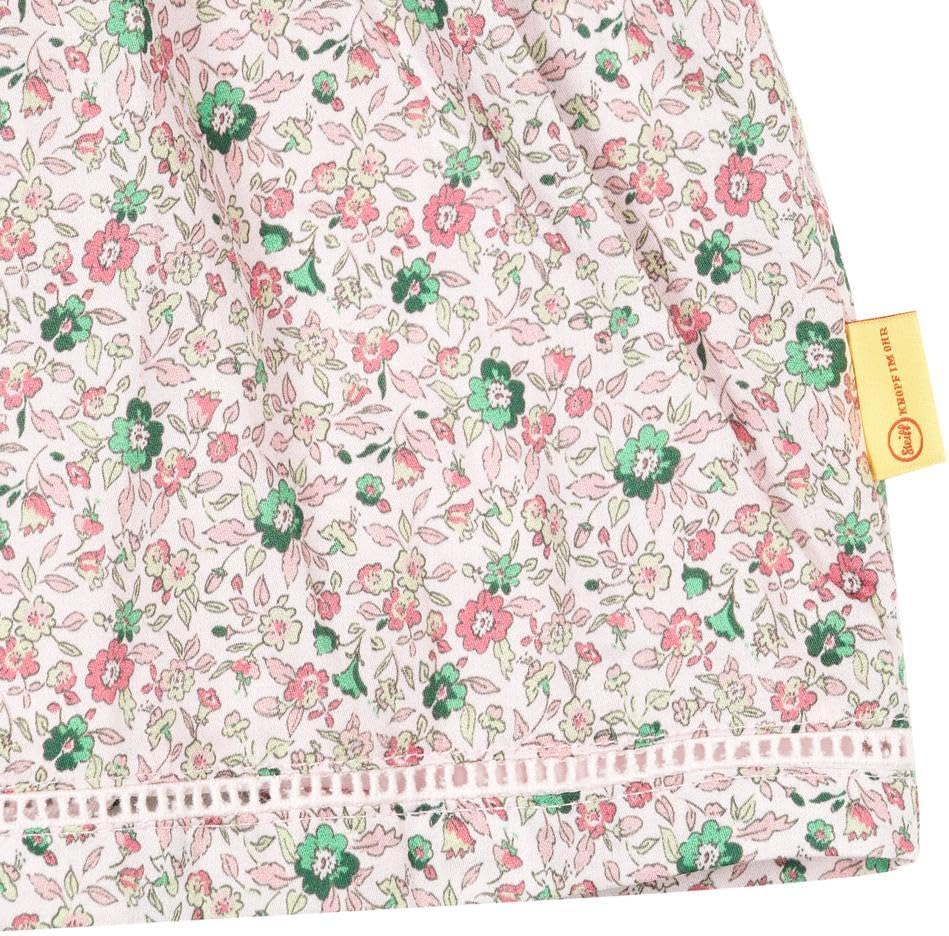 Steiff Mädchen Rüschen Blumenmuster Kleid 110 Barely Pink, 110 Barely Pink