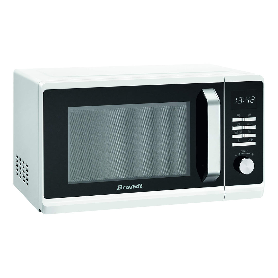 Brandt - SE2302W - Mikrowelle - Selbstprogramm - Hohlraum Edelstahl - Auftaufunktion - 23 l - 800 W