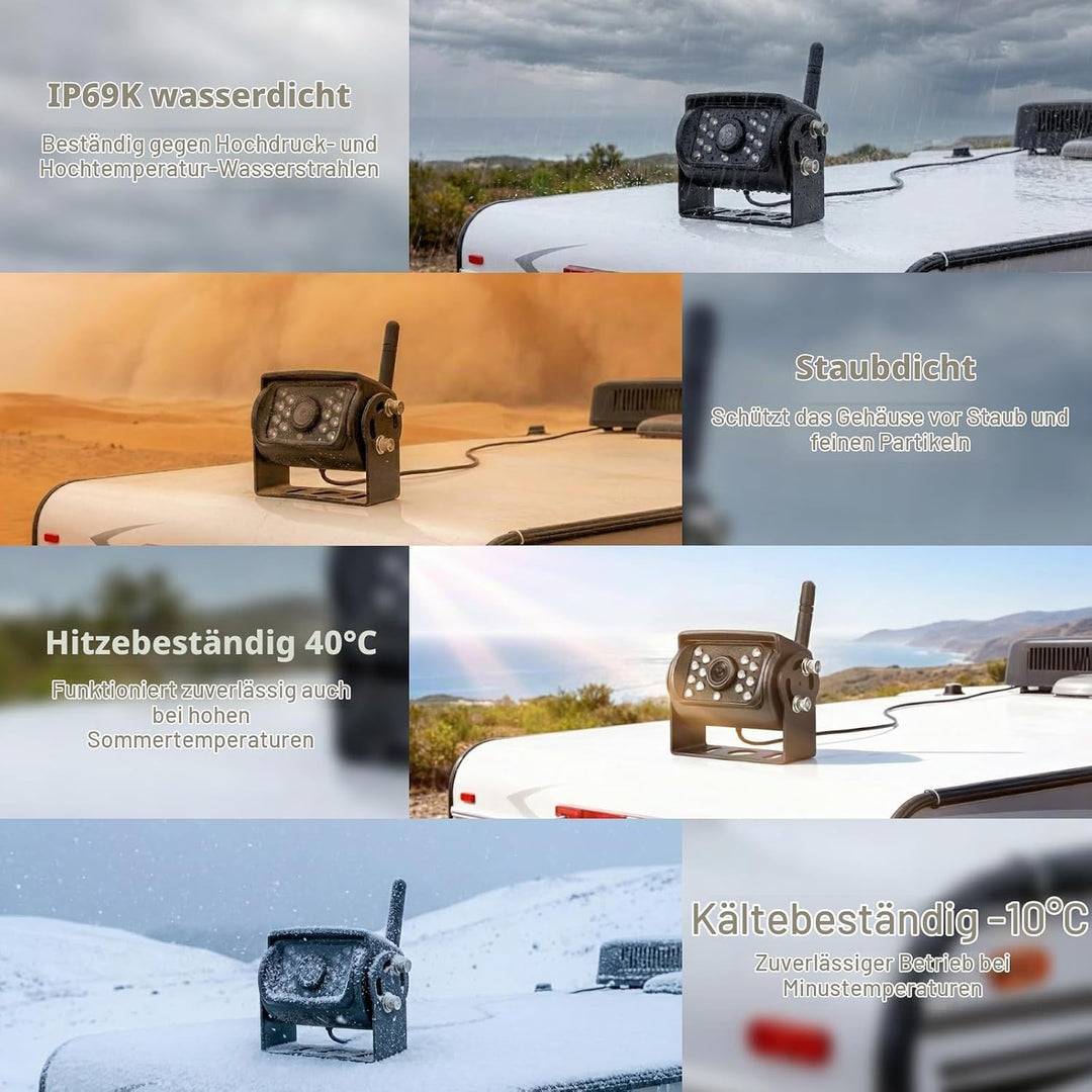 Digitales Rückfahrkamera Set VASTEND 7&