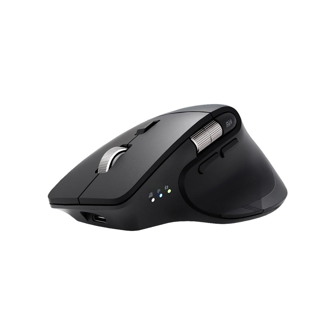 INFINMIND L551 Pro+ Kabellose Maus, programmierbare Bluetooth-Maus, geräuschlose Mehrgeräte-Design m