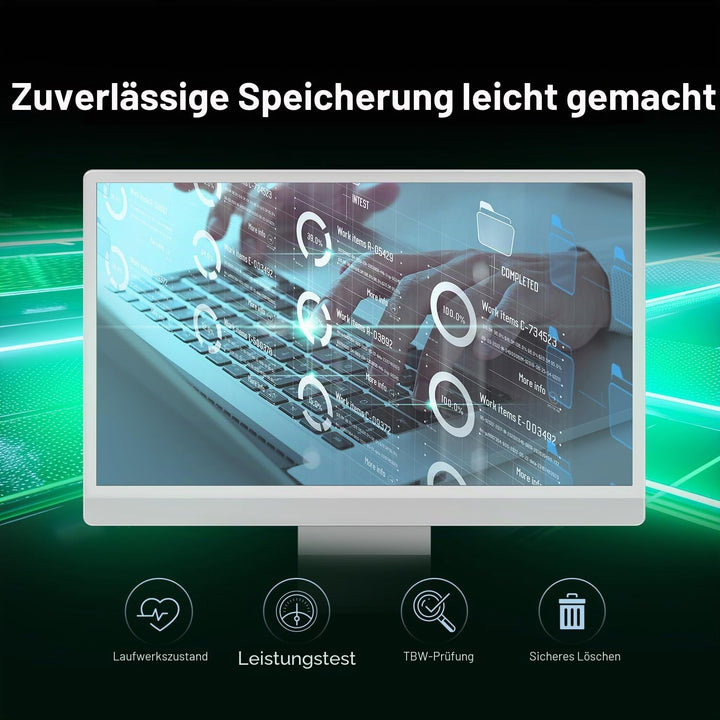 Silicon Power SU01KGBP44UD9007MM 1 TB UD90 2230 NVMe 4.0 Gen4 PCIe M.2 SSD R/W bis zu 5.000/3.200 MB