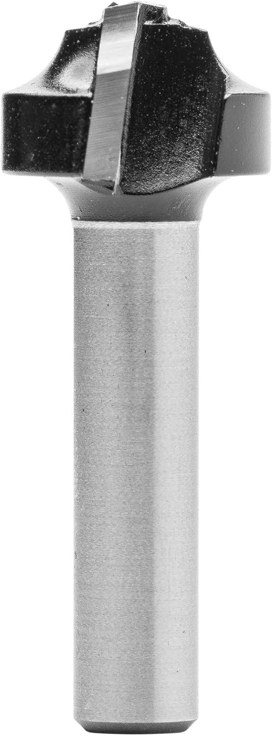 ENT 12760 Viertelstabfräser HW, Schaft (S) 8 mm, Durchmesser (D) 19 mm, NL 11 mm, R 4 mm, SL 32 mm R