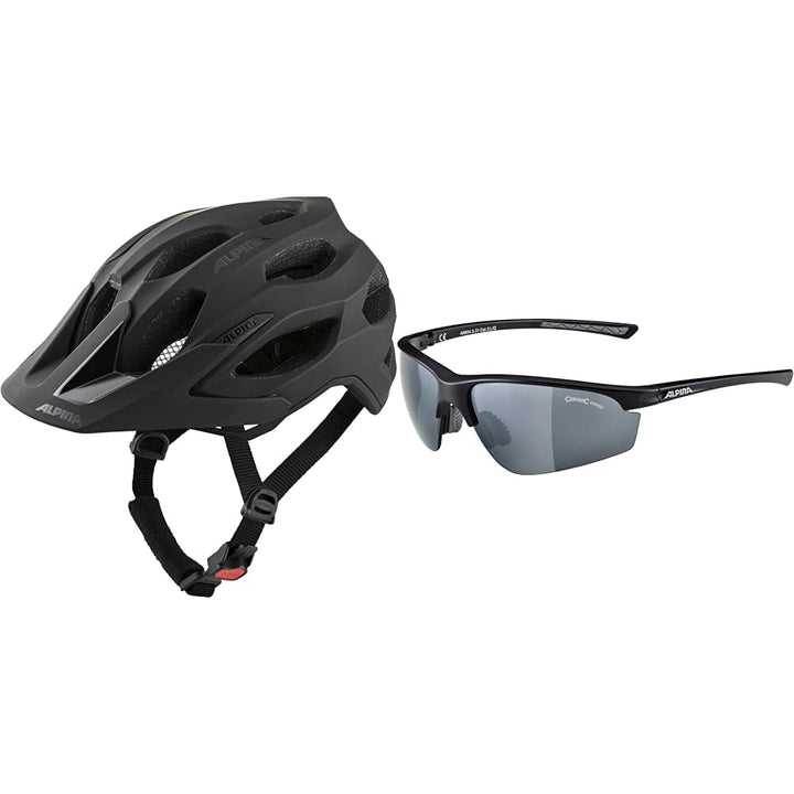 ALPINA CARAPAX 2.0 - Leichter, Stabiler & Komfortabler Fahrradhelm Mit Fliegennetz & Antibakterielle