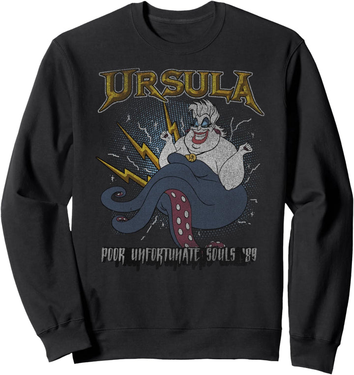 Disney The Little Mermaid Ursula Distressed Unfortunate Soul Sweatshirt