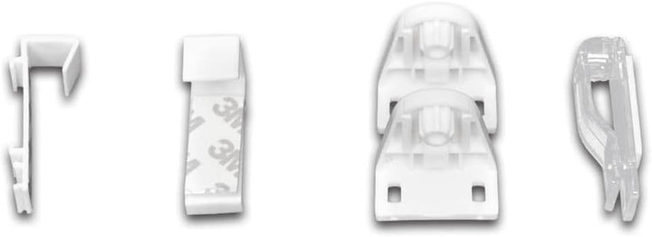 WIFESE Doppelrollo 120x175 cm weiss Verdunkelungsrollo Fenster Rollos FüR Innen Rollos FüR Fenster O