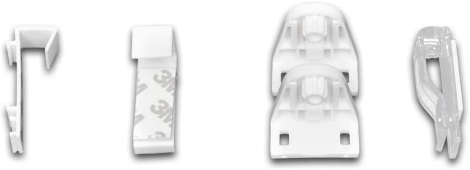 WIFESE Doppelrollo 120x175 cm weiss Verdunkelungsrollo Fenster Rollos FüR Innen Rollos FüR Fenster O