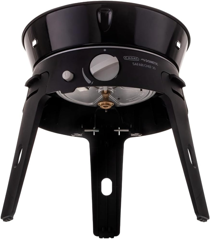 CADAC - Safari Chef 30 HP Combo - Tragbare Grills - GreenGrill-Keramikbeschichtung – inkl. Tragetasc