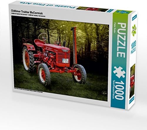 CALVENDO Puzzle Oldtimer Traktor McCormick 1000 Teile Lege-Grösse 64 x 48 cm Foto-Puzzle Bild von Pe