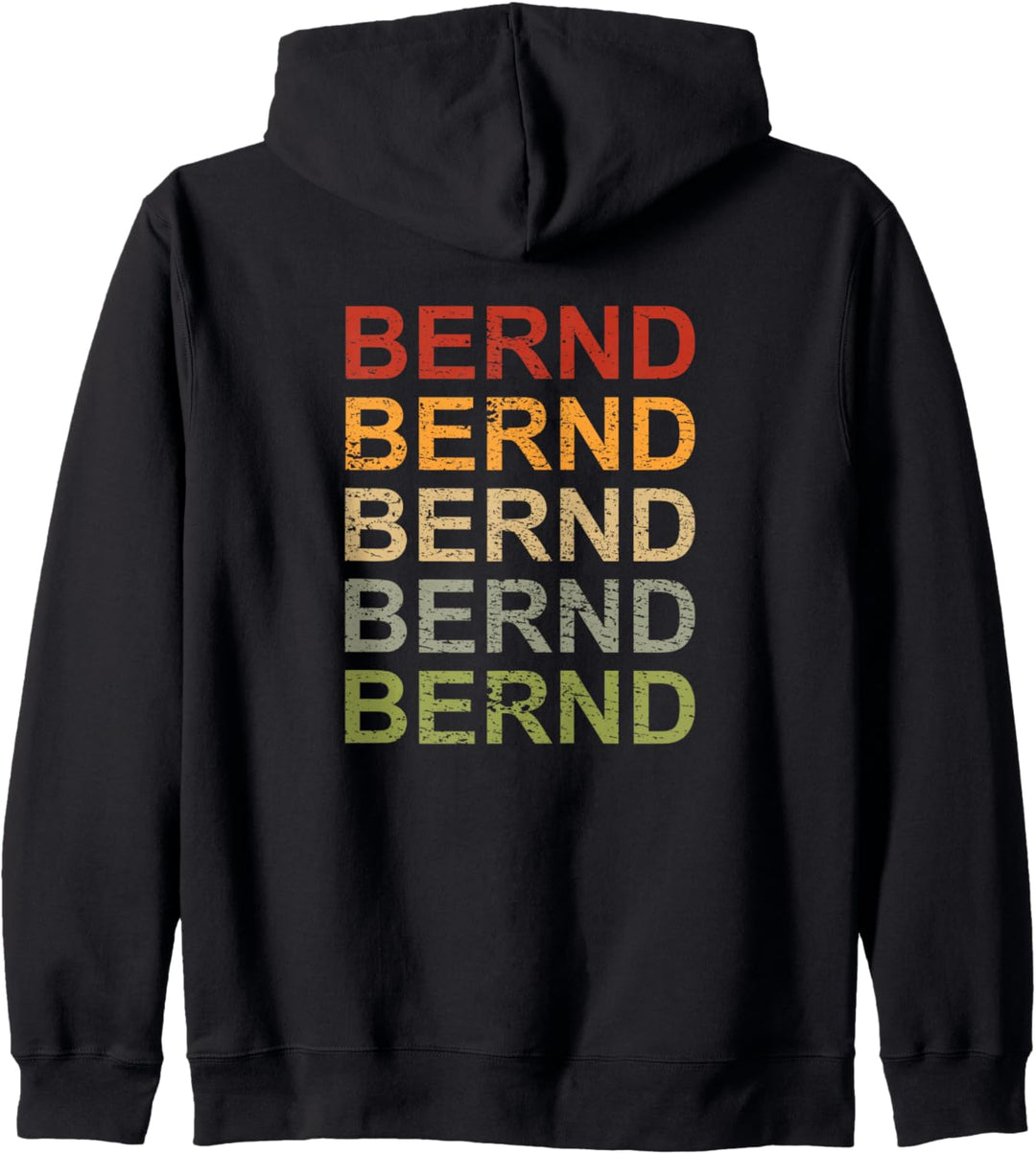 Retro Bernd Personalisiert, Bernd Name, Mann Bernd Kapuzenjacke