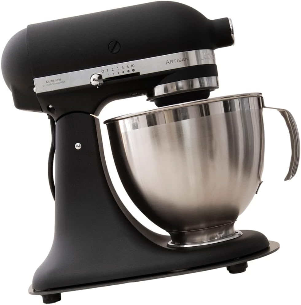 Leckerhelfer automatisch Lecker - Gleitbrett passend für KitchenAid Küchenmaschine in anthrazit-grau