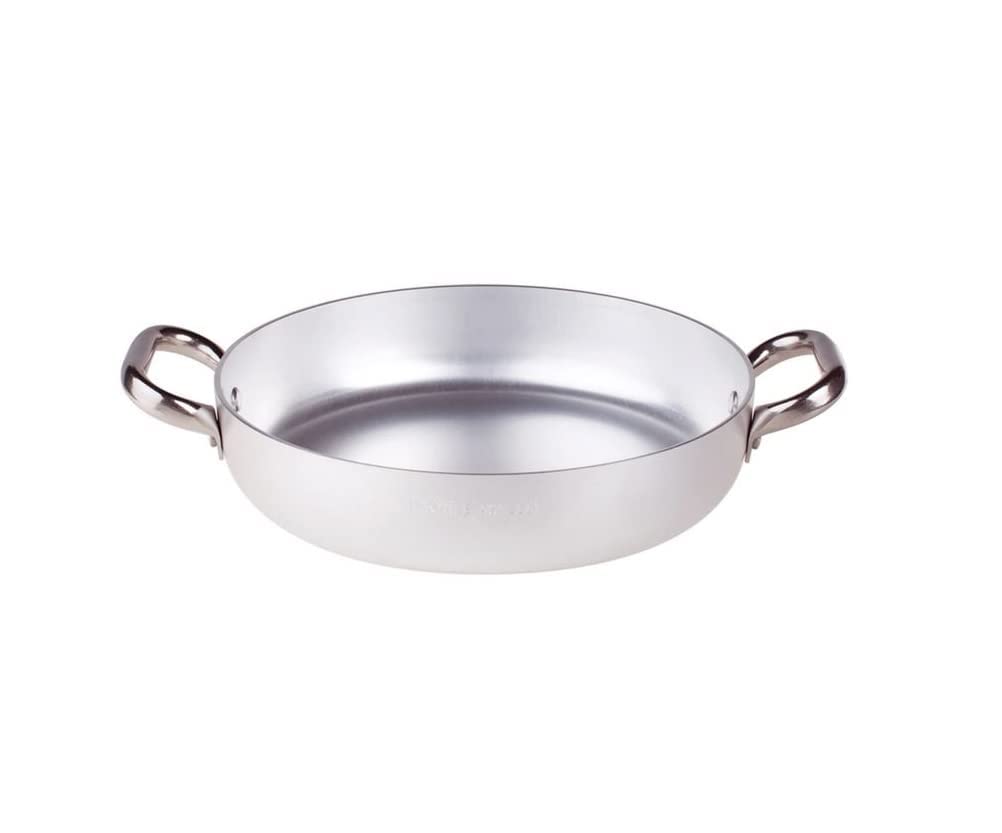 Agnelli Aluminiumpfanne mit Edelstahlgriffen 60 cm 60x60x9 cm, 60x60x9 cm