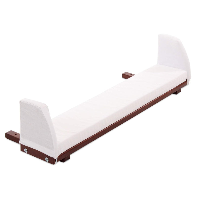 babybay Original, Midi und Mini Verlängerungsseite colonial inkl. Matratzenergänzung weiss (nicht gl