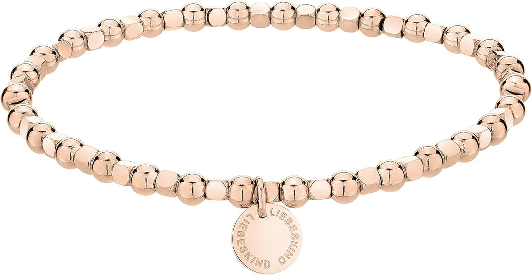 LIEBESKIND Beads-Armband LJ-0597-B-17 IP Roségold, Roségold