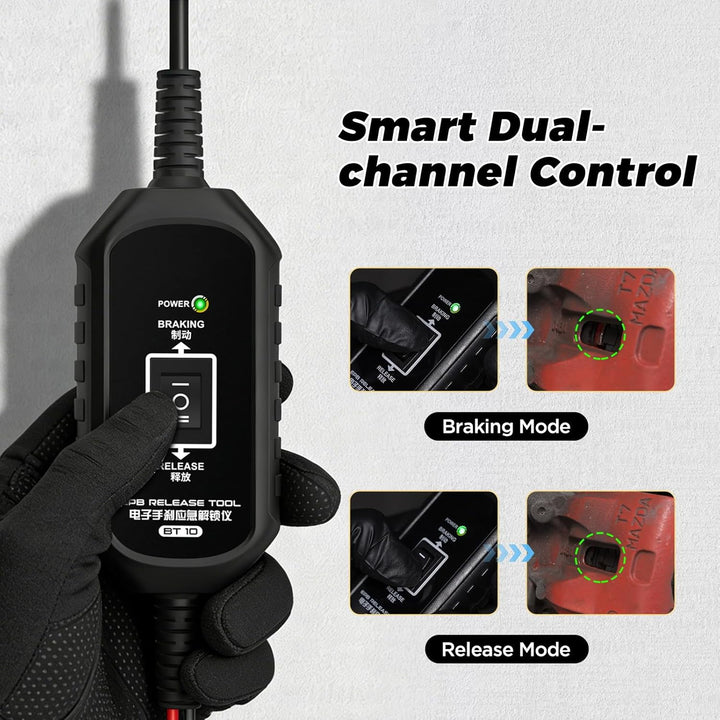 BT10 EPB-Entriegelungswerkzeug, Notlösewerkzeug Elektronische Feststellbremse, Smart Zweikanal (Brem