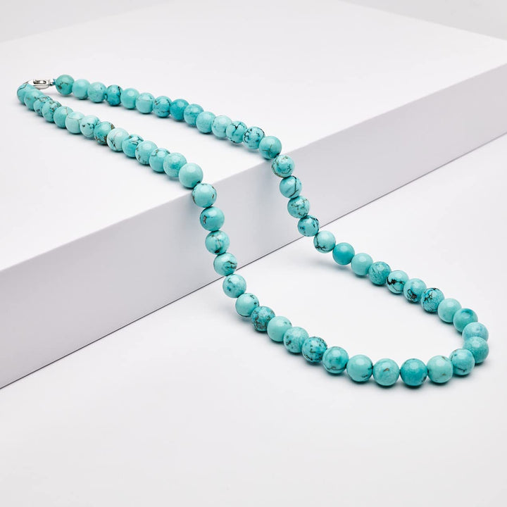 Handgemachte Herren Perlenkette Kette Tigerauge Onyx Grau Achat Jaspis | 8MM Natürliche Edelsteine H