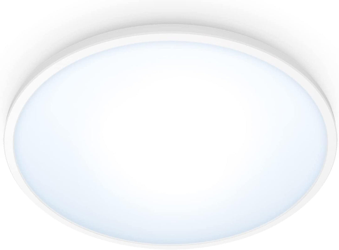WiZ SuperSlim Deckenleuchte Tunable White, dimmbar, warm- bis kaltweiss, 16W, smarte Steuerung per A
