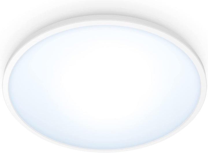 WiZ SuperSlim Deckenleuchte Tunable White, dimmbar, warm- bis kaltweiss, 16W, smarte Steuerung per A