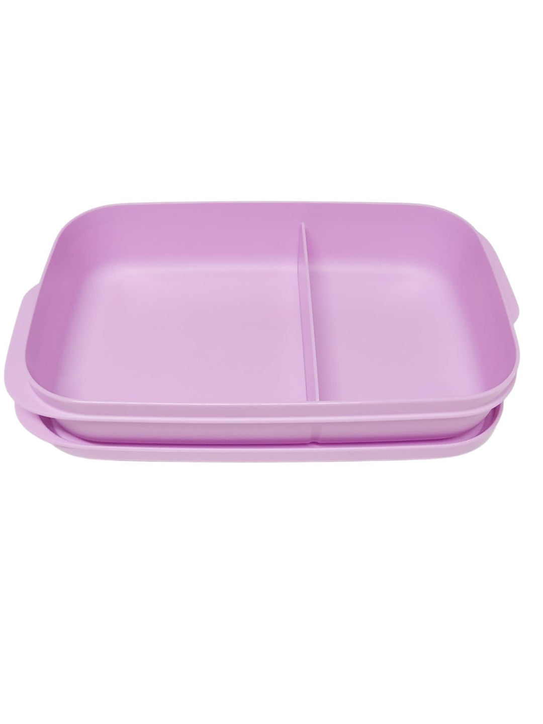 Tupperware to Go Lunchbox Clevere Pause 590ml mit Trennwand Eco+ Schule Brotdose mit Abteilung 590 m