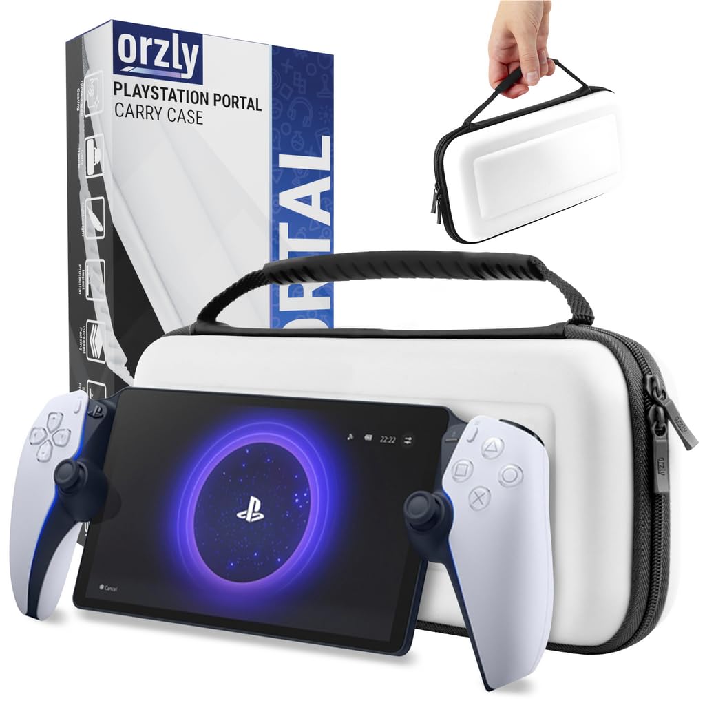 Orzly Tragetasche für Playstation Portal Remote-Player für PS5 Konsole, Reise- und Aufbewahrungsschu