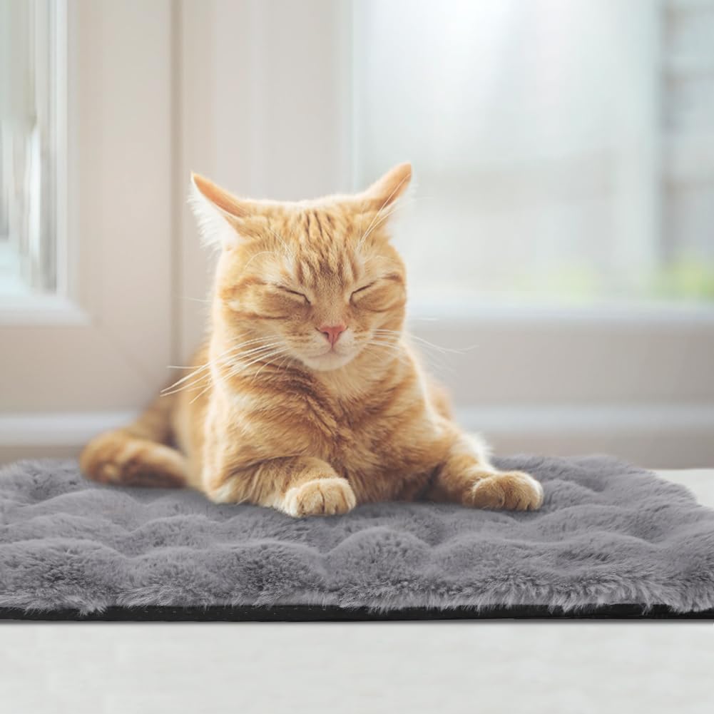 Wdmiya Selbstheizende Haustierdecke 60x45cm, Decke für Katzen &amp; Hunde, Katzendecken Hundedecken Gerä
