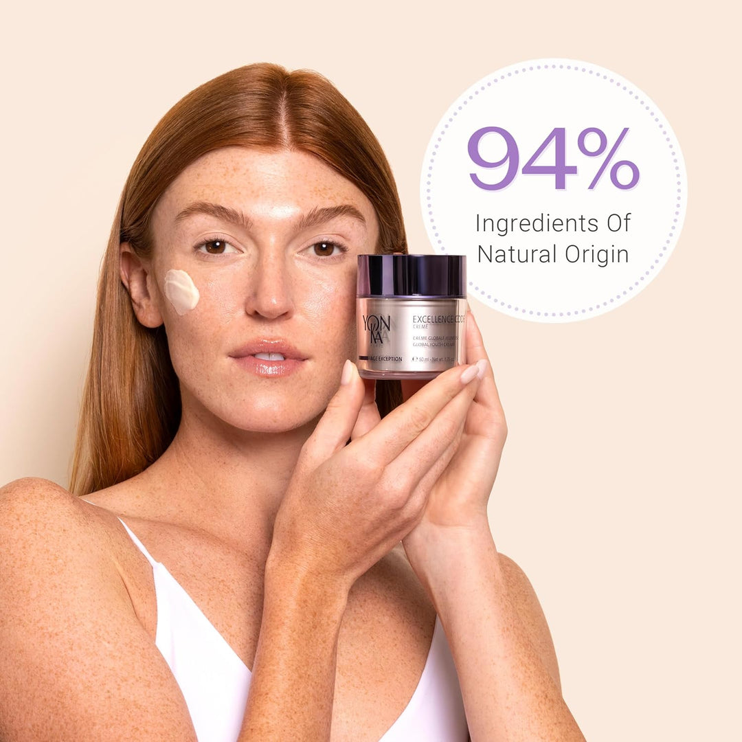 Yon-Ka Age Excellence Code Creme 50ml | Anti-Aging Tagescreme für reife Haut, Botanische Mischung au