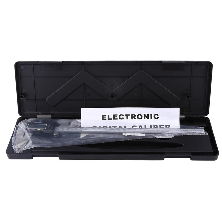Yosoo - digitaler Vernier-Messschieber mit LCD-Bildschirm, 300 mm, elektronisch, Edelstahl, Metall-O