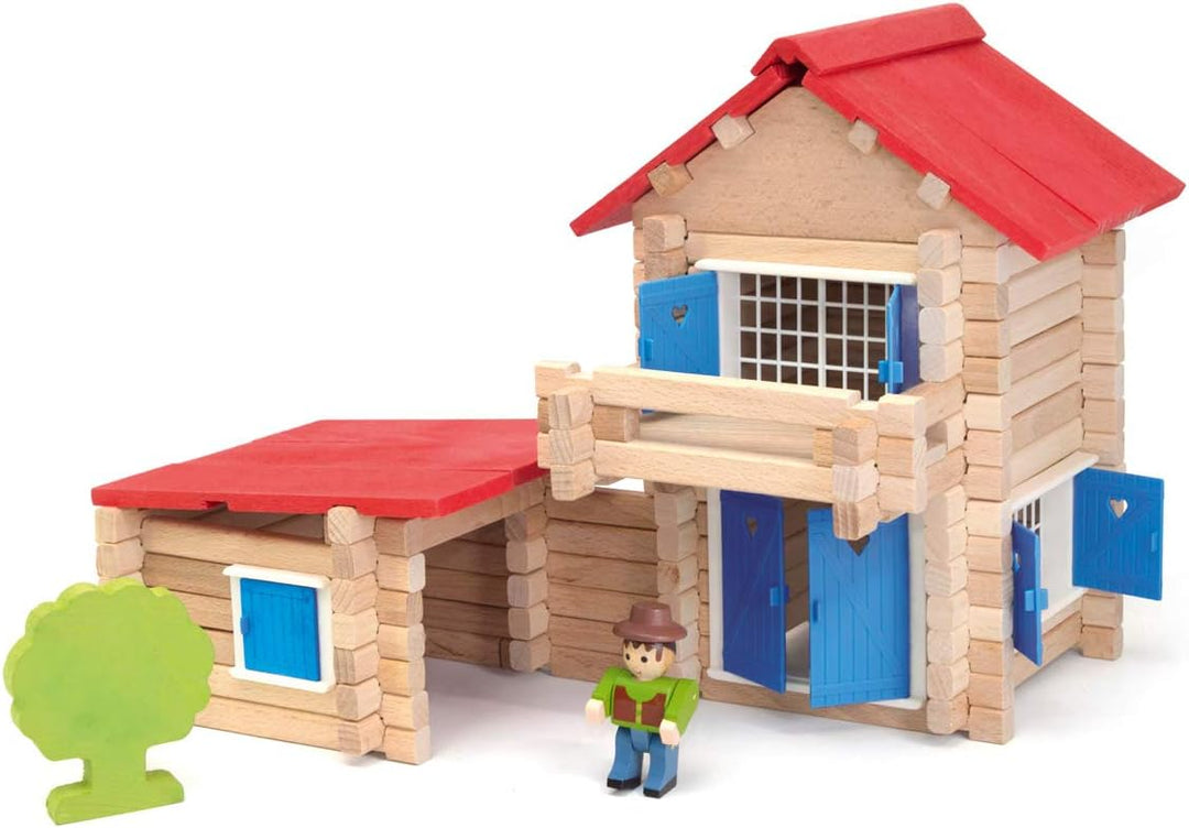 JEUJURA jeujuraj8033 Chalet Kit Konstruktion Holz (140 – TLG.)
