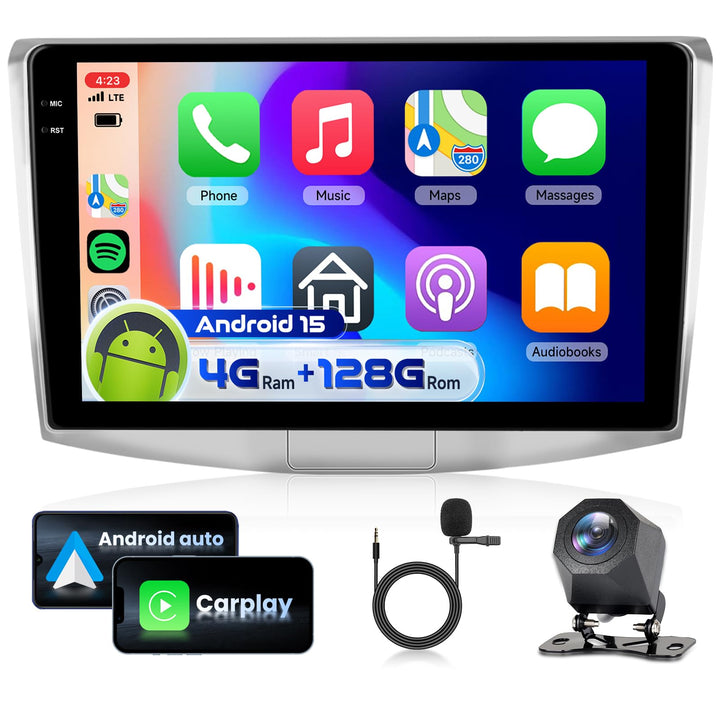 4G 128G VECHTEL 10.1" Bluetooth-Autoradio für VW Magotan/CC 2010-2014 Passat B7/B6 2010-2015 Carplay
