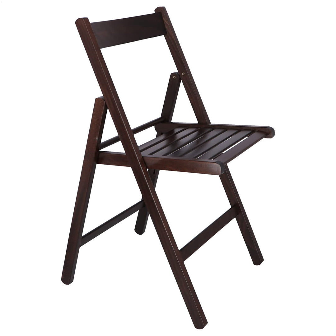 Mueblear 19016 Klappstuhl aus Holz, 43 x 46 x 79 cm Wenge, Wenge