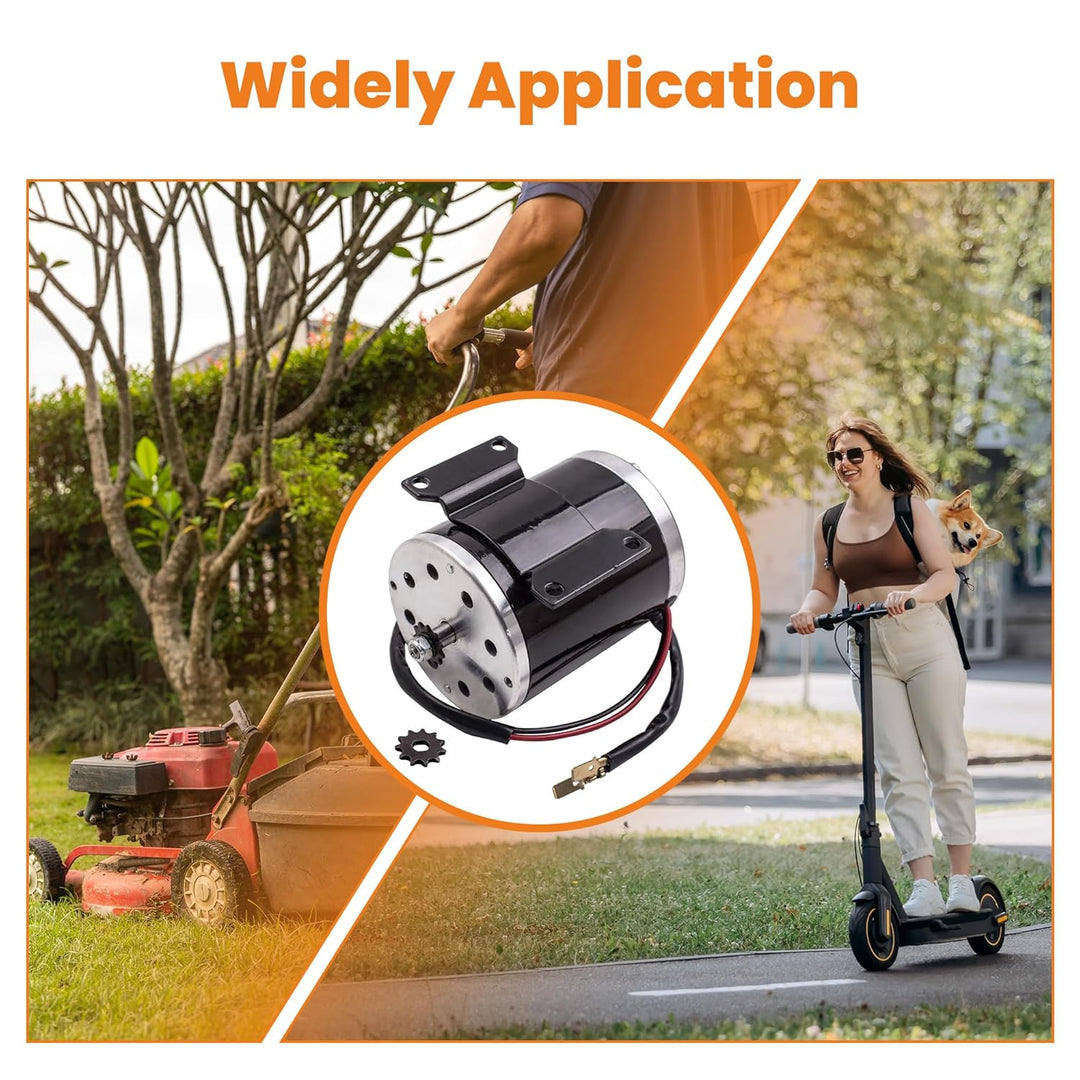 maXpeedingrods 500W 24V DC Motor E-Scooter Elektroroller Elektro Motor Mit Halterung Elektromotor fü