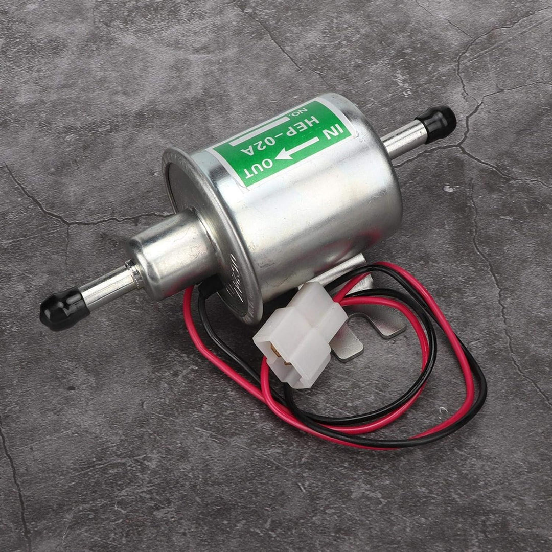 24V Pumpe - Kraftstoffpumpe 24V Universal Benzinpumpe Auto Boat Elektrische Kraftstoffpumpe Inline-F