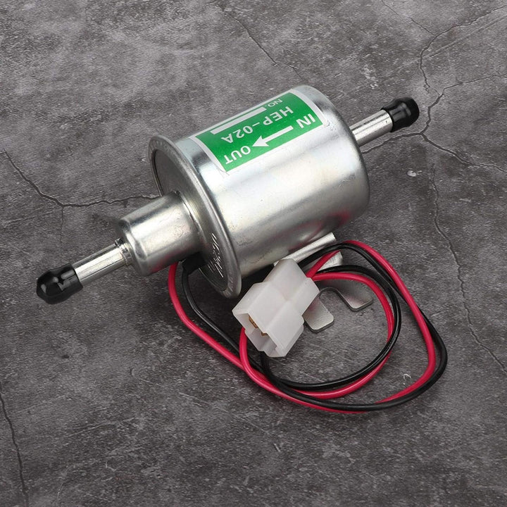 24V Pumpe - Kraftstoffpumpe 24V Universal Benzinpumpe Auto Boat Elektrische Kraftstoffpumpe Inline-F