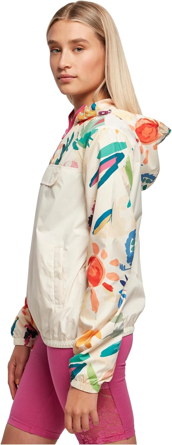 Urban Classics Damen Jacke XL Whitesandfruity, XL Whitesandfruity