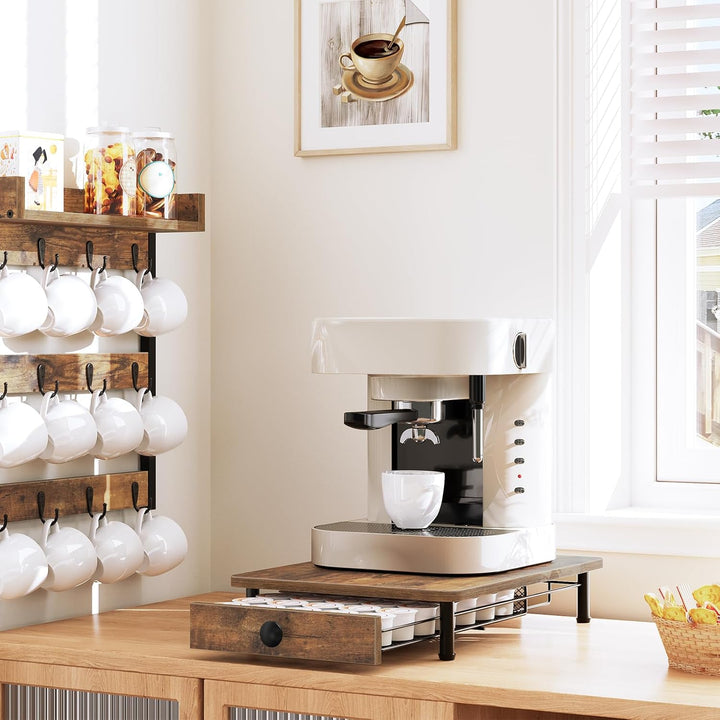 YATINEY Kapselhalter, Kapselschublade kompatibel mit Nespresso, Original, Metall Kaffeekapselhalter,