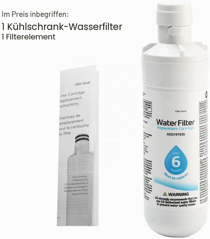 SUNERLORY Kühlschrank-Wasserfilter, LT1000p, Ersatz für Kenmore9980, 300 Gall-Kapazität, Ersatz-Kühl