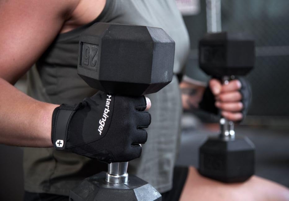 Harbinger Trainingshandschuhe, Schwerer Hebehandschuh für diejenigen, die mehr Handflächenschutz suc