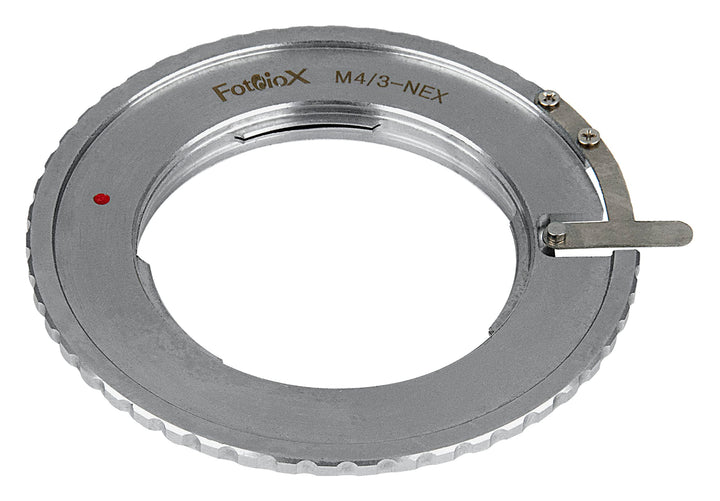 Fotodiox Lens Mount Adapter Compatible with Manual Focus Micro Four Thirds Mount Lenses on Sony E-Mo